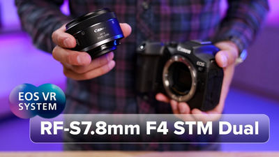 RF-S7.8mm F4 STM DUAL | Canon Canada Shop